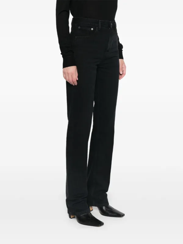 Saint Laurent Straight Jeans | Black | FARFETCH