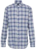 Barba checked shirt - Blue