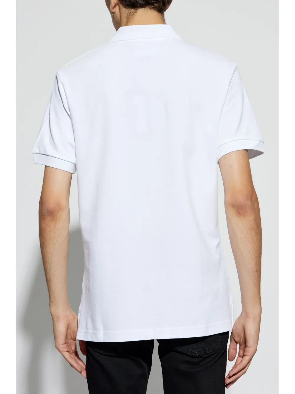 Affordable Versace Jeans Couture logo-plaque pique polo shirt Men