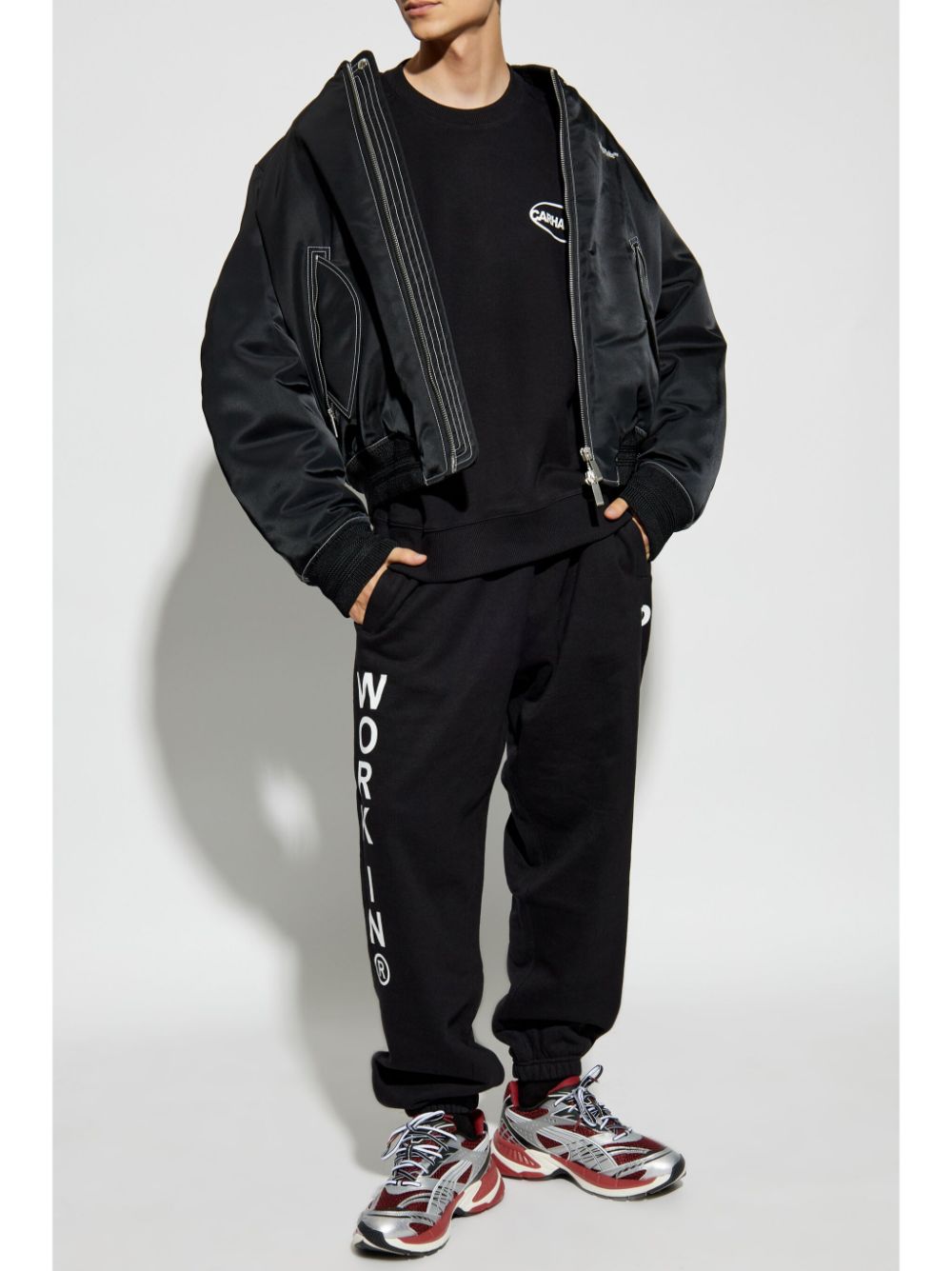 Carhartt WIP Body Of Work track pants - Zwart