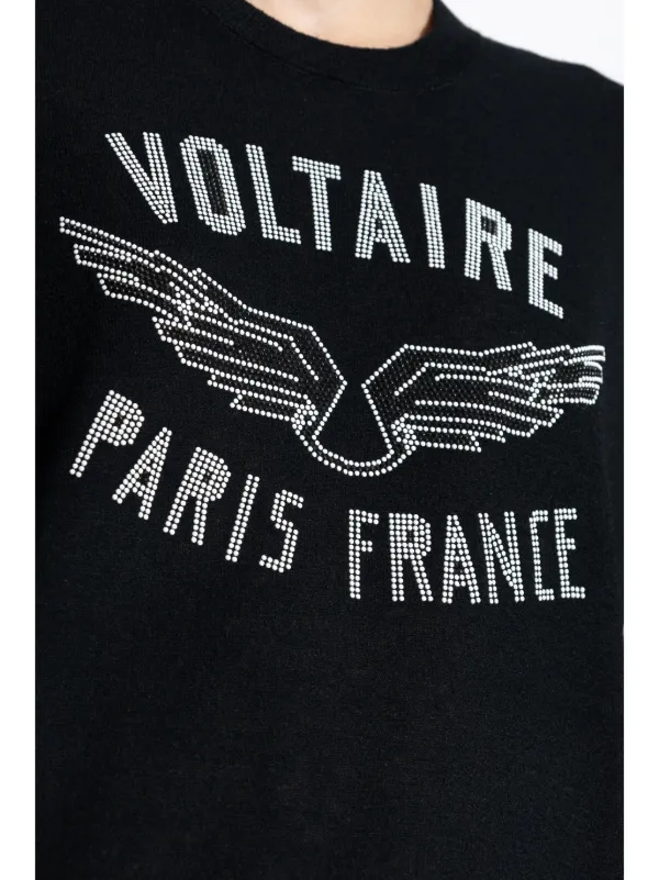 Zadig&Voltaire Walk Voltaire Wings T-shirt | Black | FARFETCH