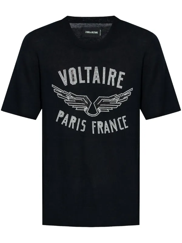 Zadig&Voltaire Walk Voltaire Wings T-shirt Black FARFETCH ID