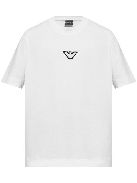 Emporio Armani logo-embroidered T-shirt Men