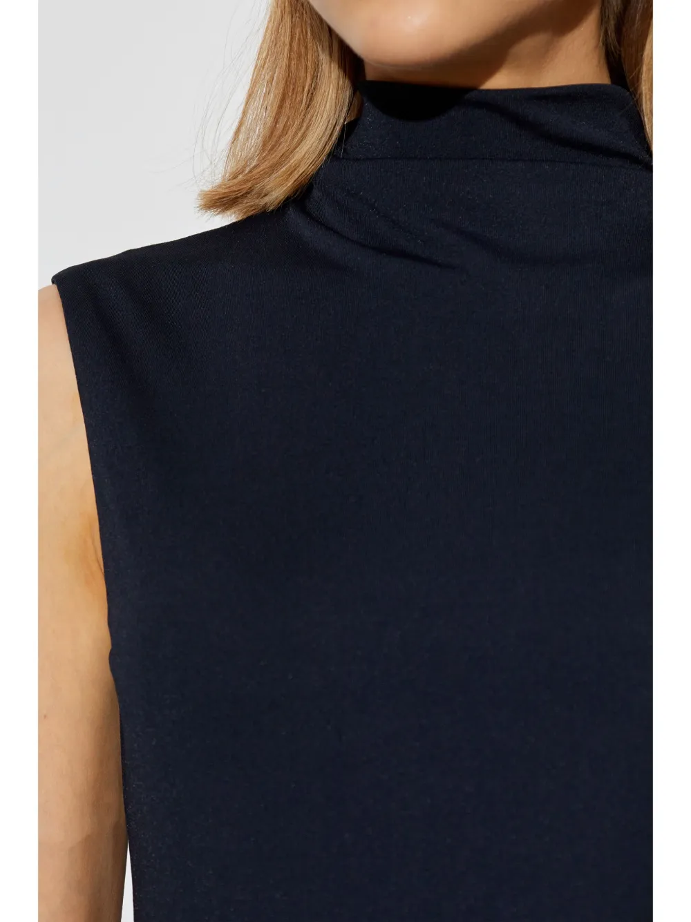 Jil Sander Mouwloze maxi-jurk Blauw