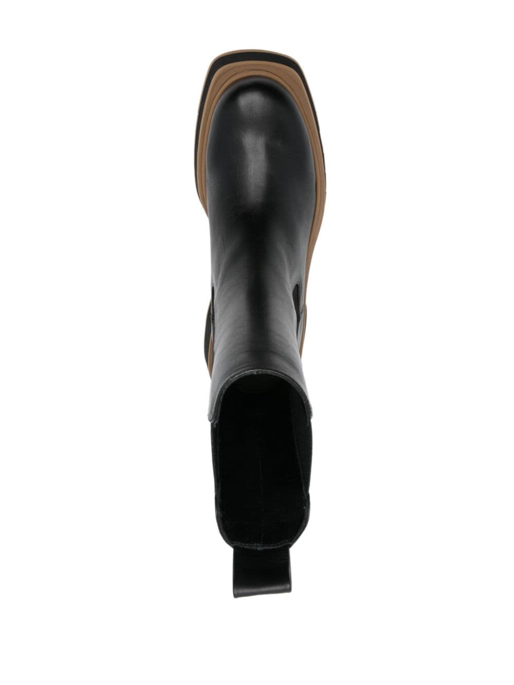 Shop Paloma Barceló Leather Chelsea Boots In Black