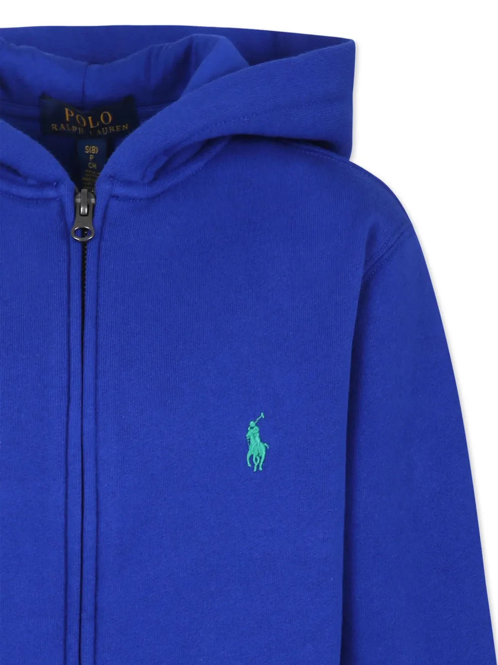POLO RALPH LAUREN KIDS Hoodie met geborduurd logo Blauw