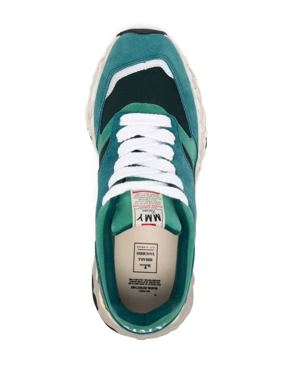 Maison MIHARA YASUHIRO George low-top sneakers Groen