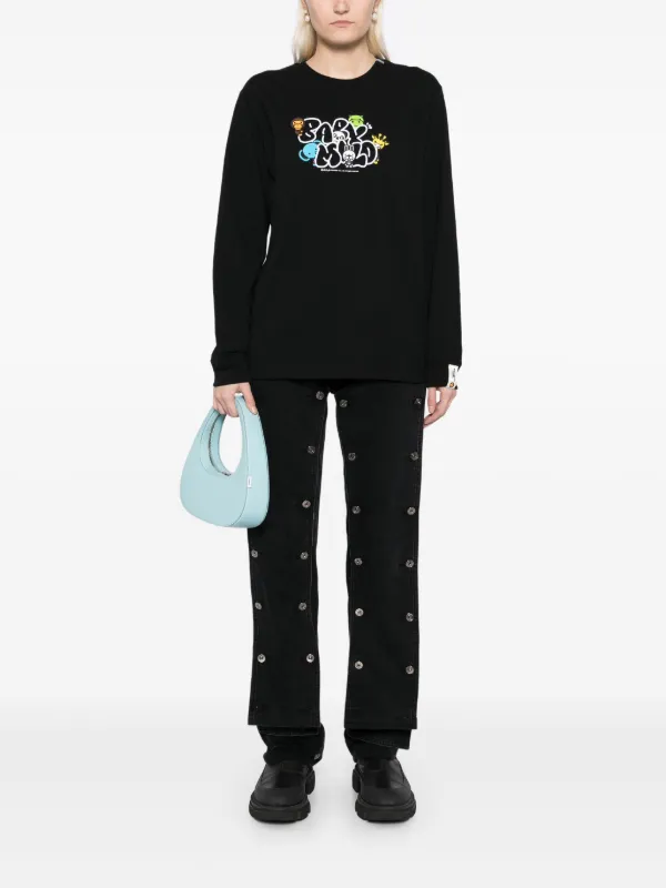 BABY MILO® STORE BY *A BATHING APE® Printed T-shirt | Black