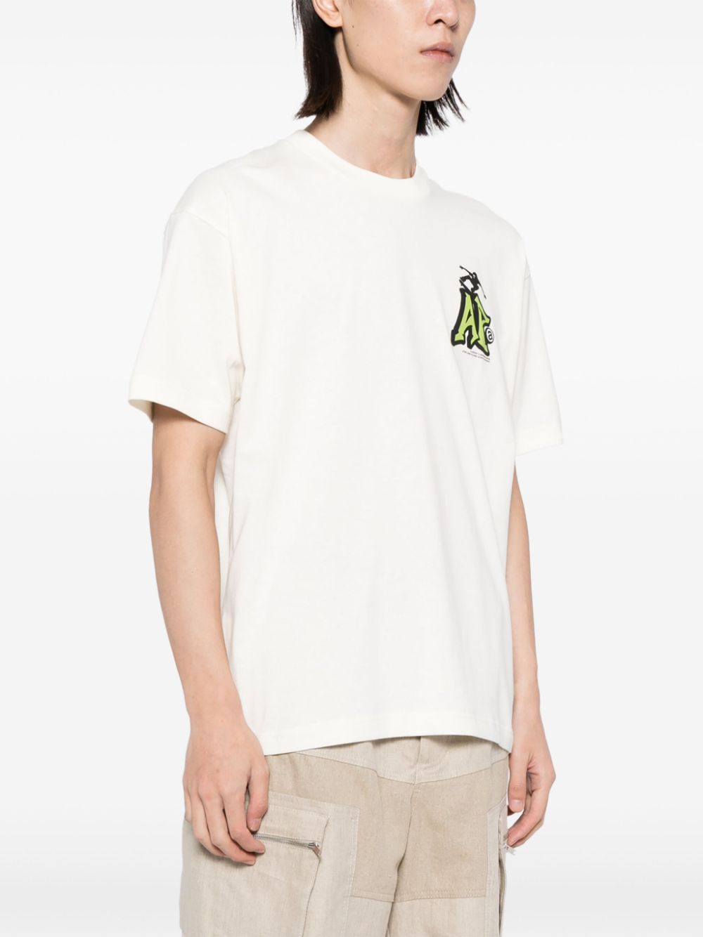 AAPE BY *A BATHING APE logo-printed cotton T-shirt Men