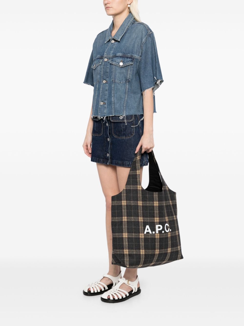 A.P.C. Ninon shopper - Grijs