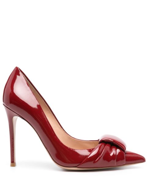 Gianvito Rossi 100mm leather pumps Women