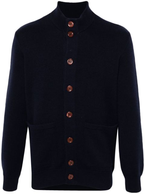 Brunello Cucinelli mock-neck cardigan Men