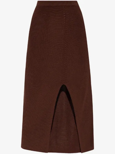 AERON Delos knitted maxi skirt
