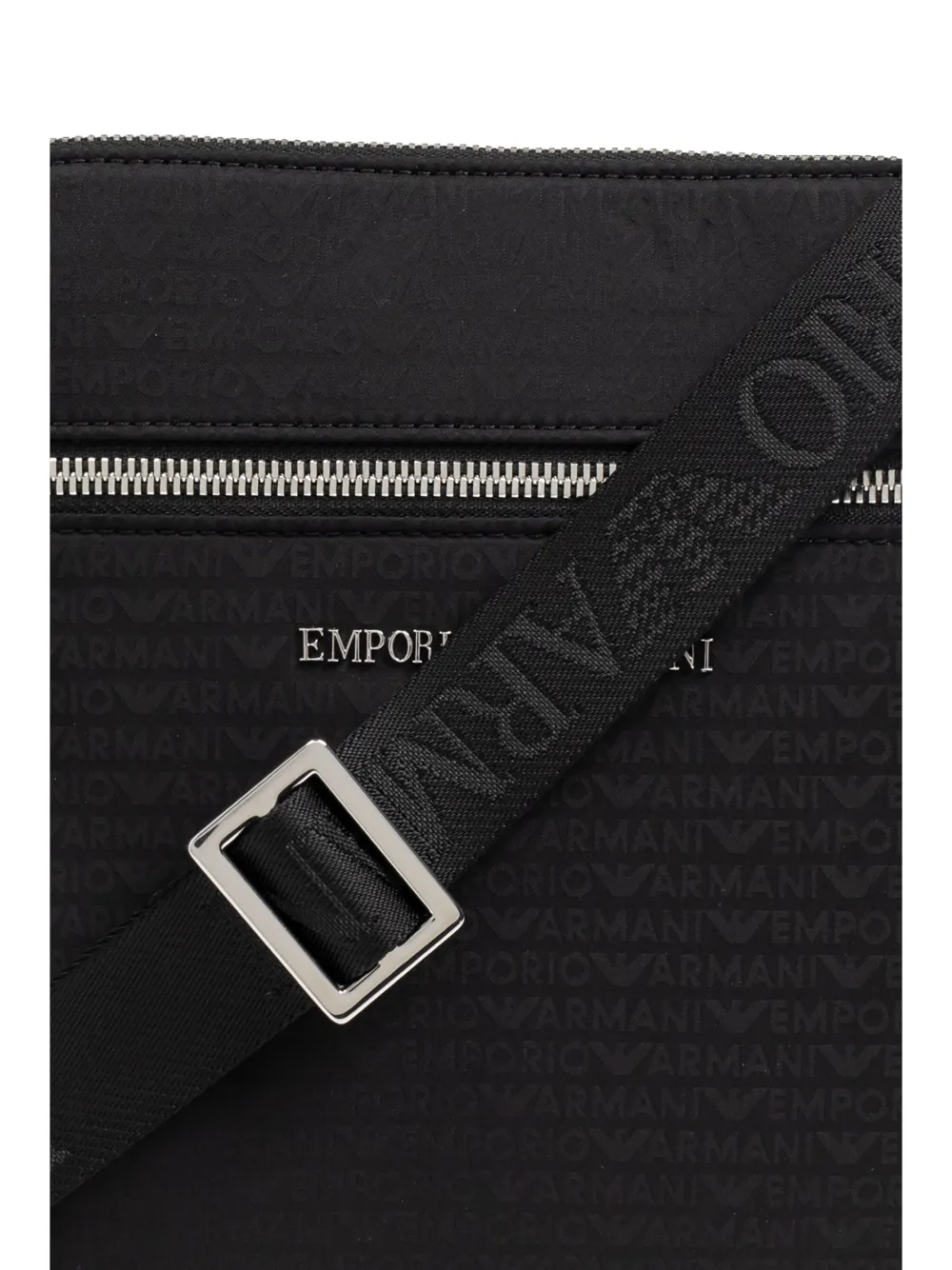 Emporio Armani logo-print messenger bag Men