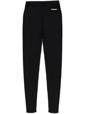 スパッツ・レギンス Jil Sander Black Cotton Leggings Jil Sander(ジルサンダー) スパッツ・レギンス(レディース