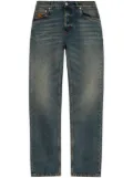 ETRO Vintage-effect tapered jeans - Blue