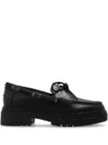 Michael Michael Kors lace-up leather loafers - Black