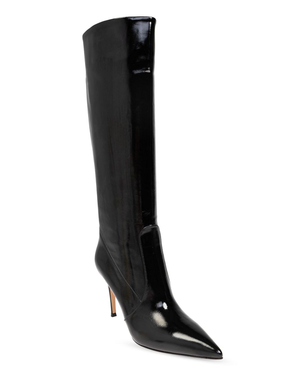 Shop Gianvito Rossi 95mm Hansen Boots In Black