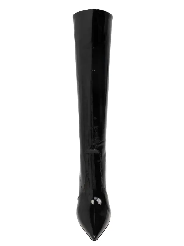 Gianvito Rossi 95mm Hansen Boots | Black | FARFETCH