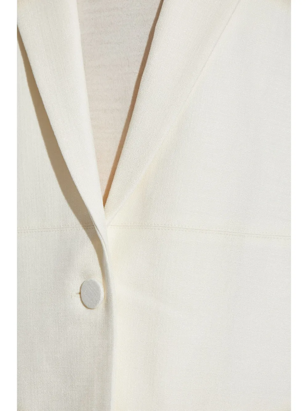 Shop Aeron Mercedes Suiting Blazer In White