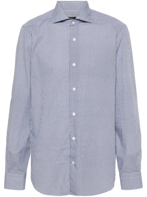 Barba camisa con estampado gráfico