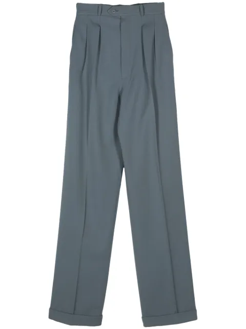 Saint Laurent Pre-Owned pantalones rectos 1970