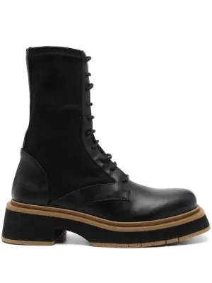 PALOMA BARCELO パルマバルセロナ レースアップ レザー ブーツ 楽天