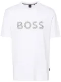 BOSS logo-patch T-shirt - White