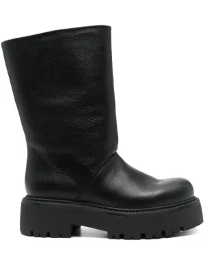 ミドルブーツ PALOMA BARCELO Women Boots 112302BROO IRIS NEROGR Black PALOMA BARCELÓ | Black Women's Boots | YOOX