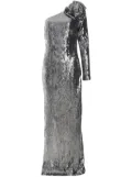 Roland Mouret sequinned gown - Silver