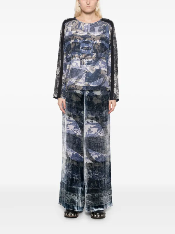 Pierre-Louis Mascia Kanpur パンツ | ブルー | FARFETCH JP