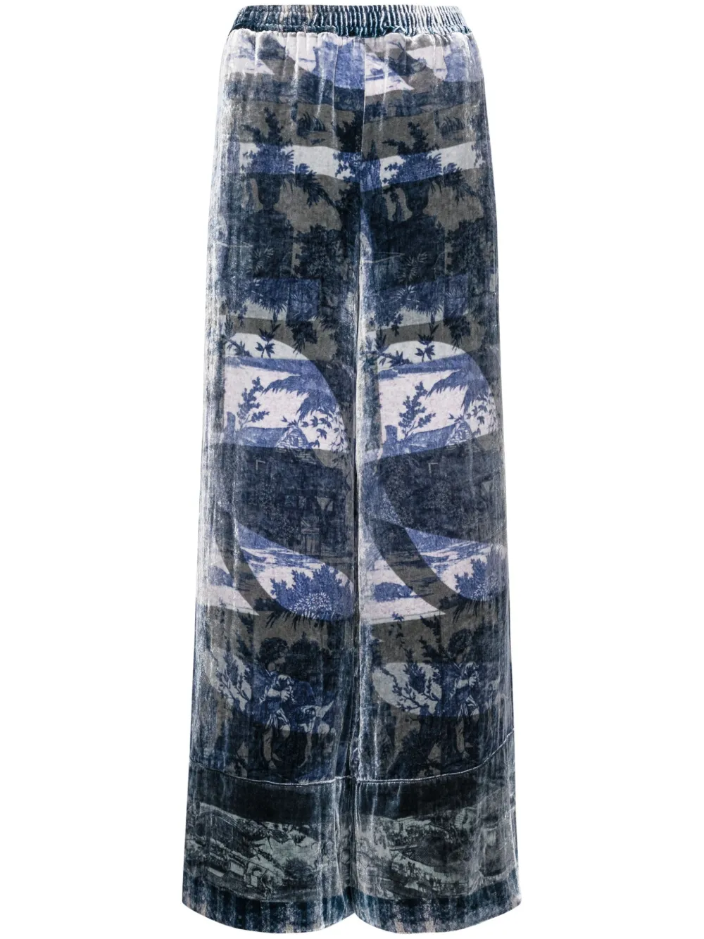 Pierre-Louis Mascia Kanpur broek Blauw