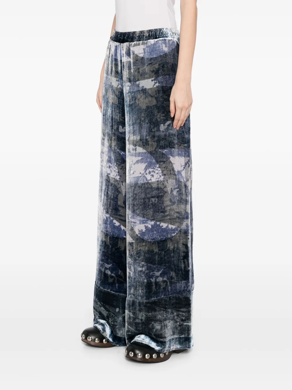 Pierre-Louis Mascia Kanpur broek Blauw