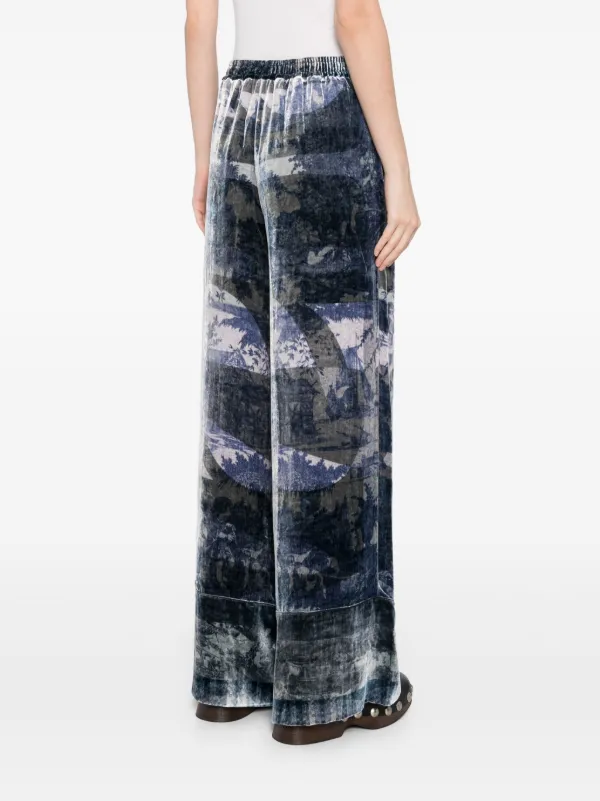 Pierre-Louis Mascia Kanpur Trousers | Blue | FARFETCH TW Pierre-Louis Mascia Kanpur Trousers | Blue | FARFETCH TW