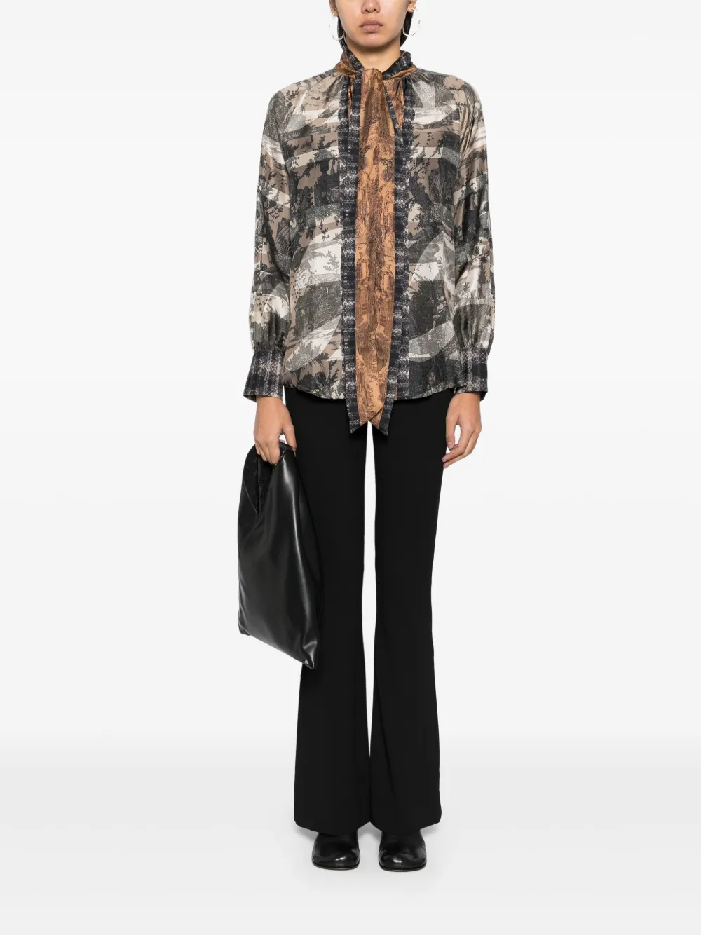 Pierre-Louis Mascia Aloe shirt - Bruin