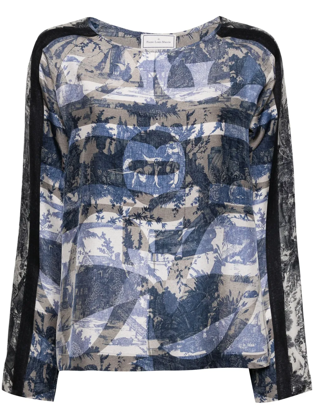 Pierre-Louis Mascia Blouse Blauw