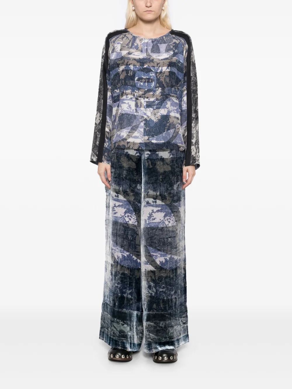 Pierre-Louis Mascia Blouse - Blauw