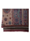 Pierre-Louis Mascia pattern scarf - Red