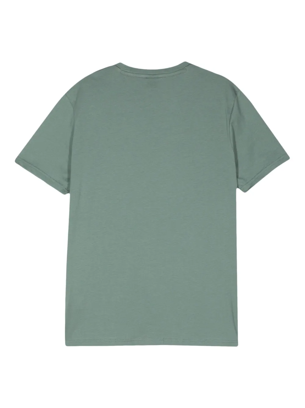 BOSS T-shirt met logoprint - GREEN
