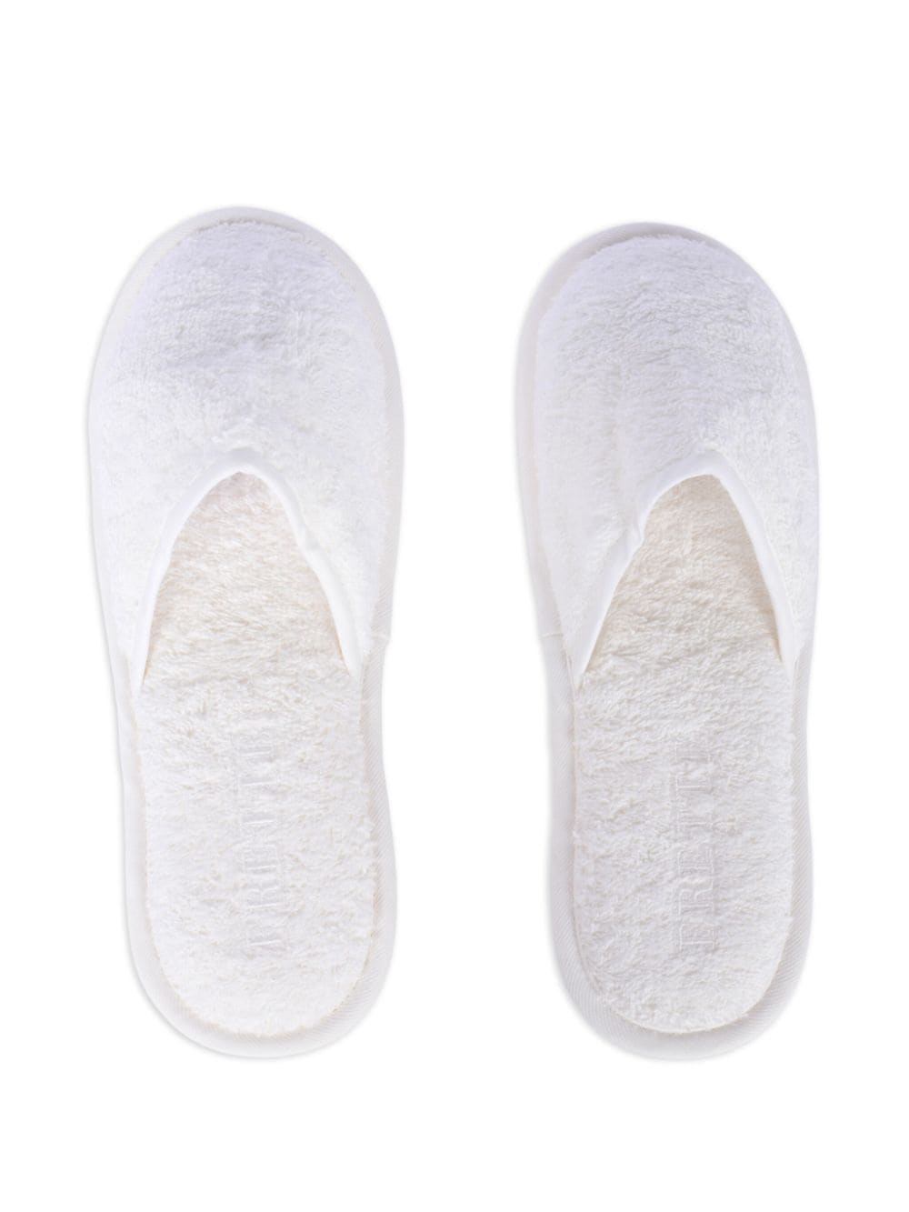 Shop Frette Essential Slippers In White