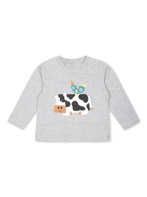 Stella McCartney Kids cow-print t-shirt