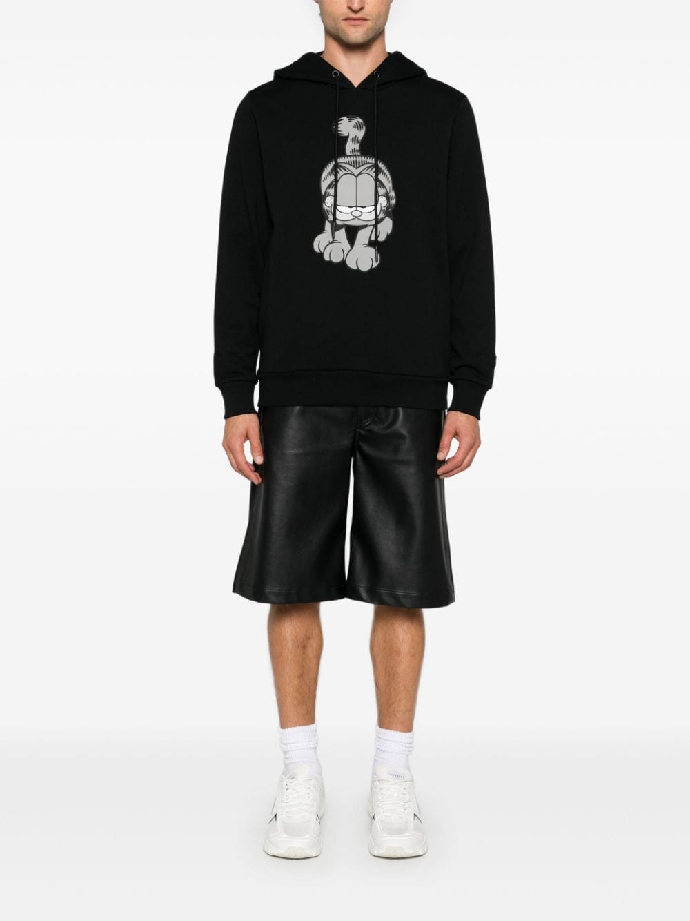 Iceberg x Garfield hoodie met grafische print - Zwart