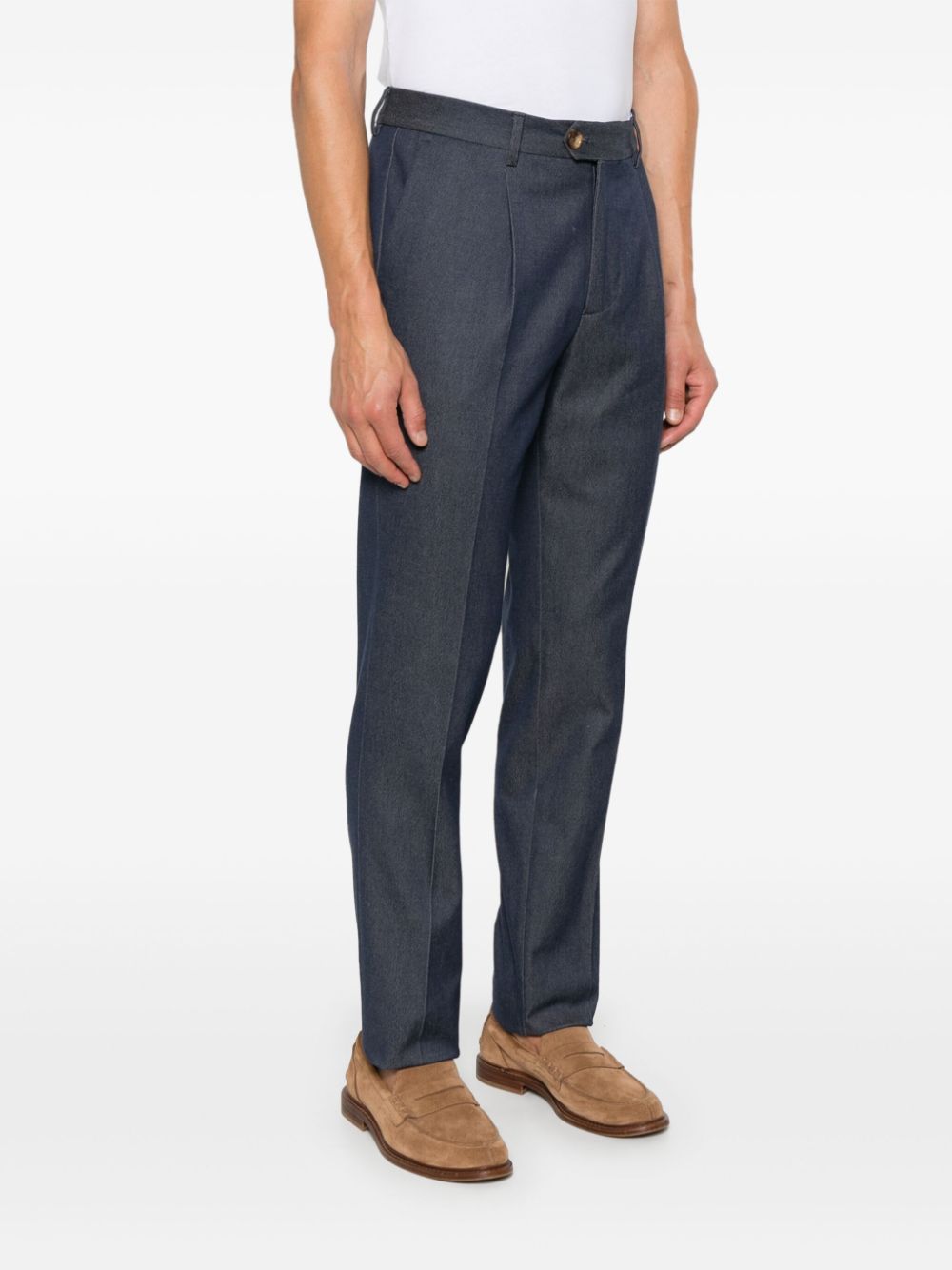 Brunello Cucinelli pleat-detailed jeans Men