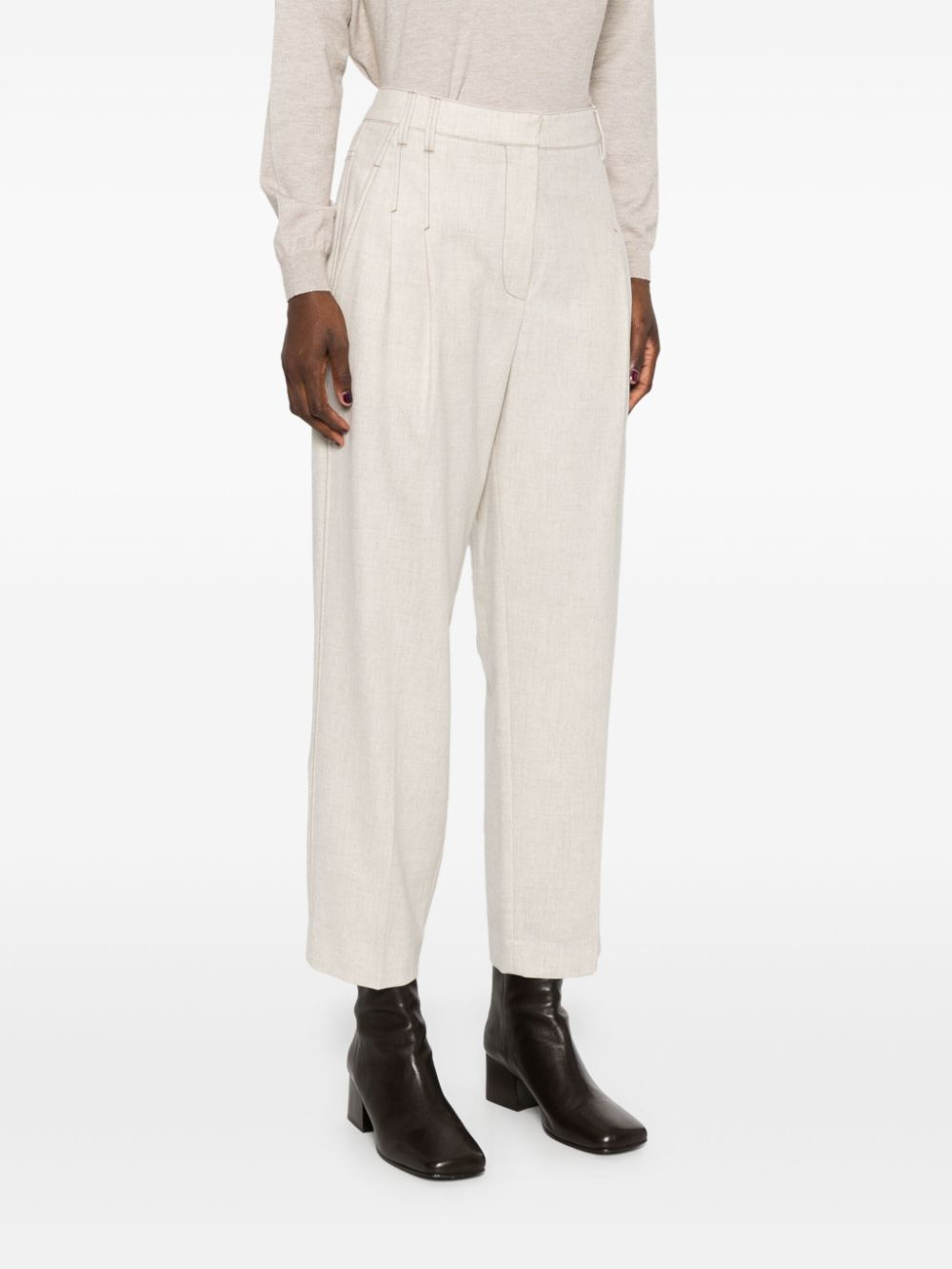 Brunello Cucinelli cropped trousers Women