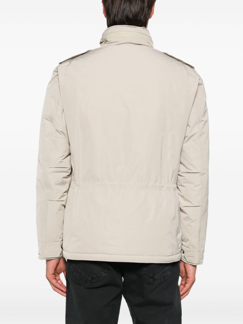 Shop Aspesi Vento Field Jacket In Neutrals