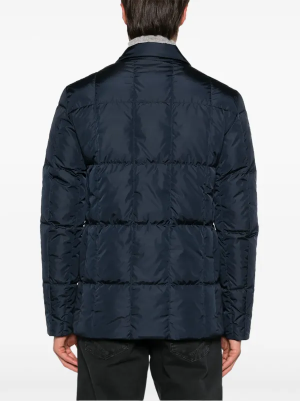 ボトムスその他 Aspesi Single Breasted Jacket In Midnight Blue Cady ASPESI Padded single-breasted Blazer | Blue | FARFETCH