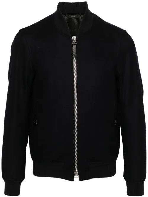 Veste bomber en laine feutrée - TOM FORD - Modalova