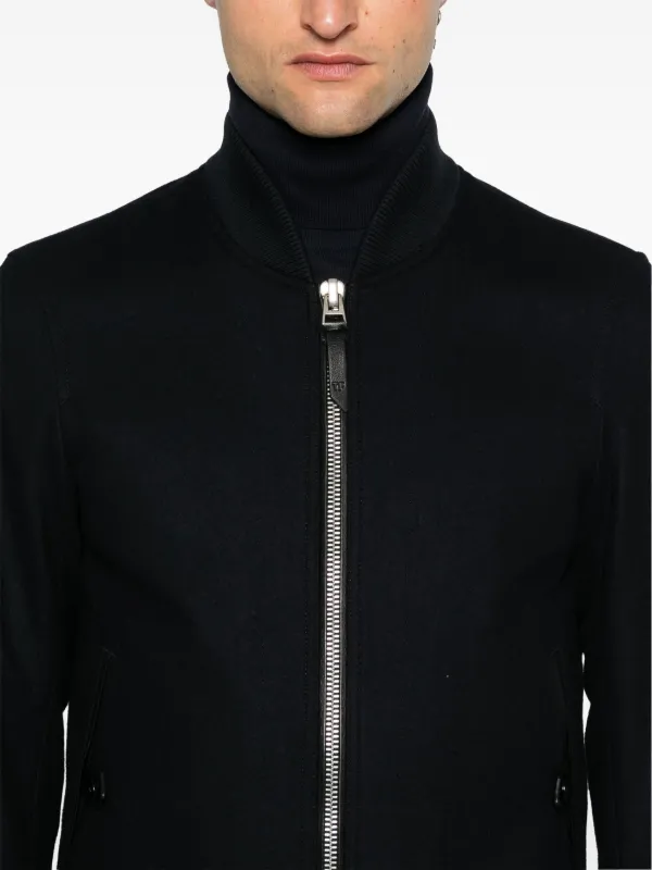 TOM FORD ボンバージャケット | ブルー | FARFETCH JP