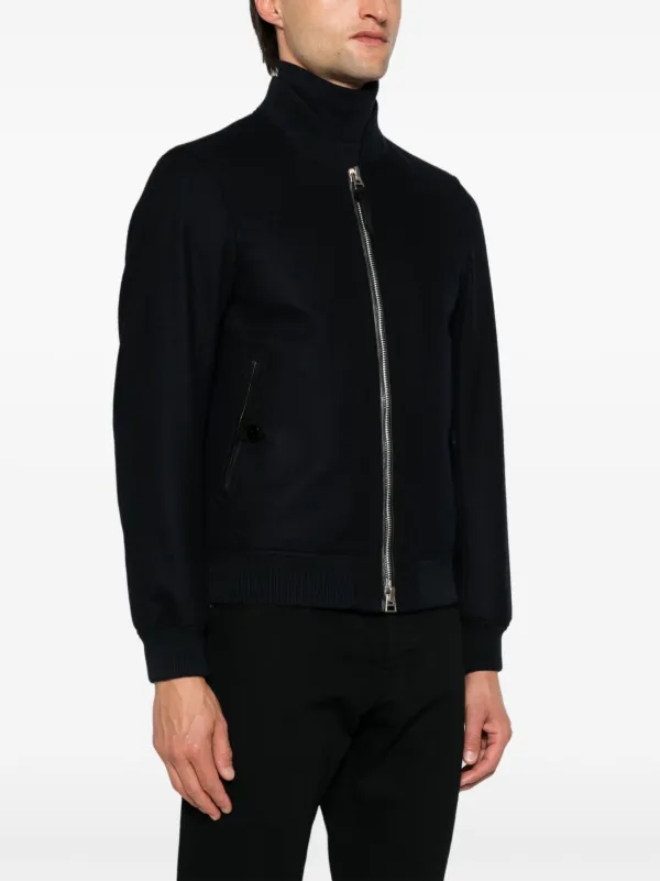 TOM FORD ボンバージャケット | ブルー | FARFETCH JP