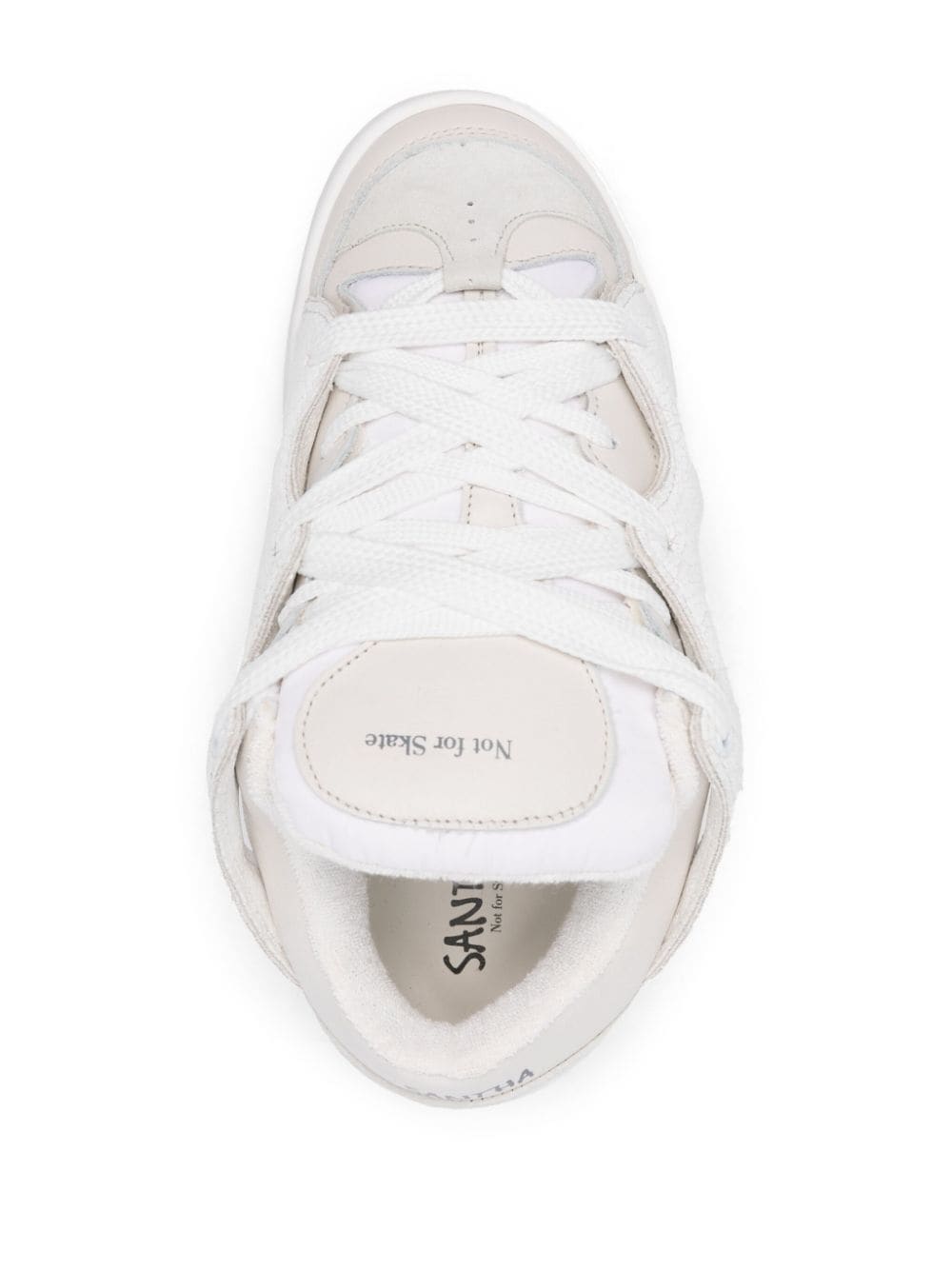 Shop Paura Santha Sneakers In White